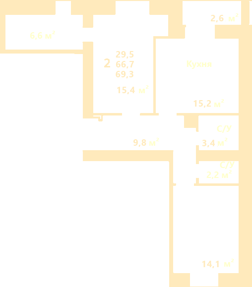 Пенаты, 6 эт., 57 кв.